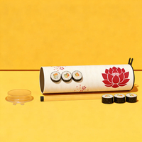 Biodegradable Food Grade Sushi Push Pop Tube Packaging Container Manufacturer