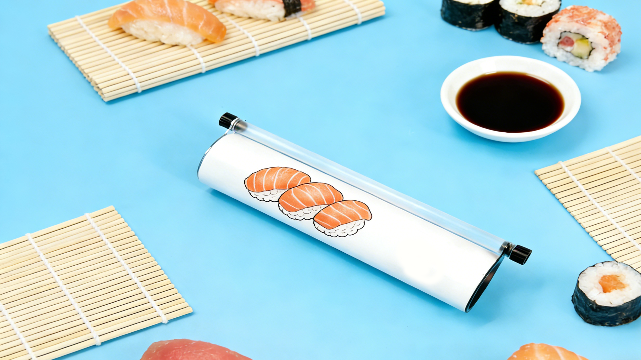 Stand Out With A Sushi Pop Up Packaging Tube