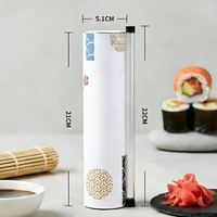 Recyclable Custom Printed Paper Tube Manufacturer Food Grade Tube Packaging for Sushi