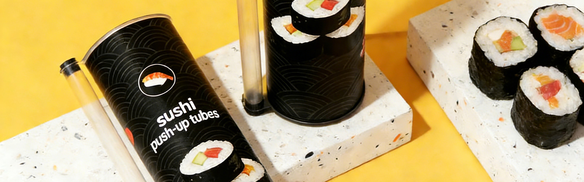 sushi push pop tube
