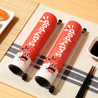 Sushi Pop Up Packaging Tube for Catering Pop Up Sushi Packaging Tube
