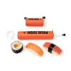 Custom logo paper tubes sushi pop up packaging tube for delivery