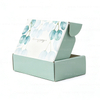 Biodegradable Square Paperboard Blue Paper Box Wholesale Factory China Paper Box Packaging Factory for Cosmetic