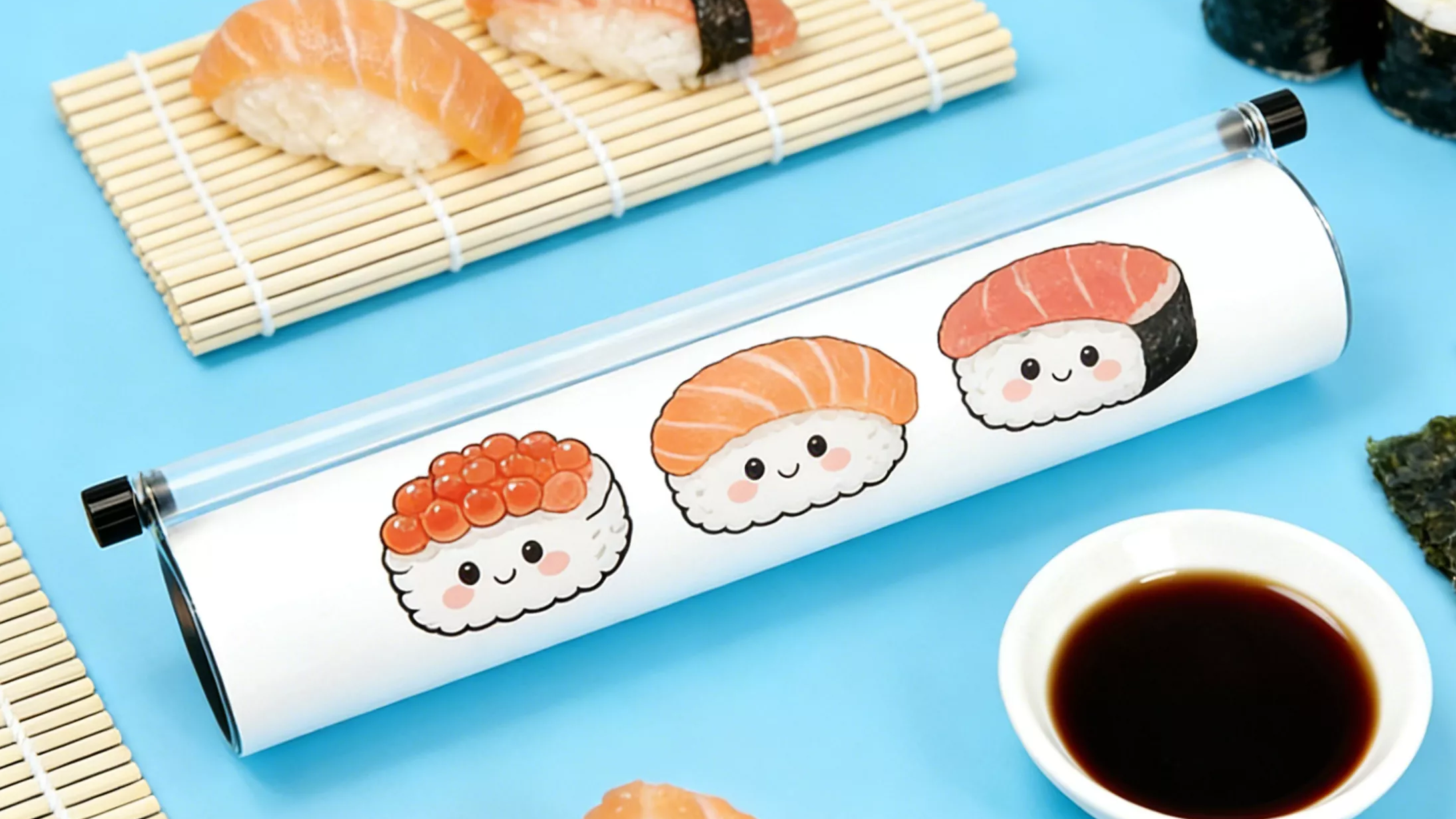 sushi push pop tube
