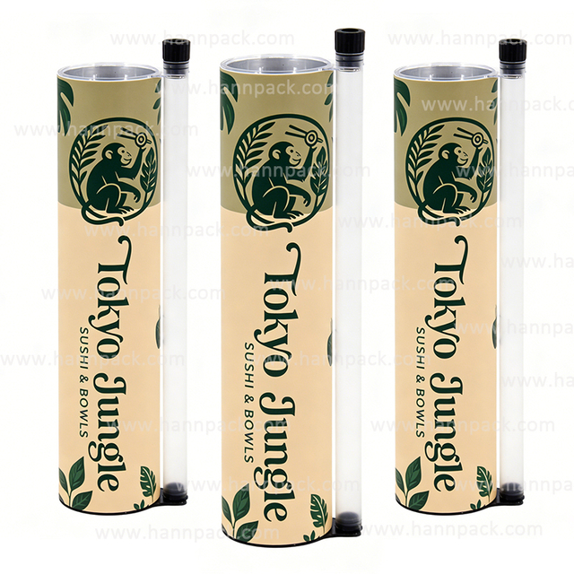 Custom food packaging supplier portable sushi container for on-the-go dining