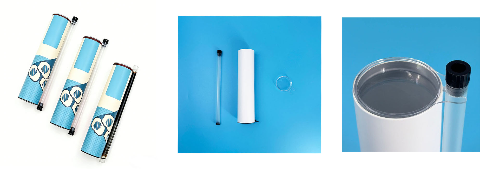 sushi pop up packaging tube for catering