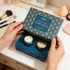 Biodegradable Custom Rigid Heart Jewellery Box Lid And Base Foam Lid And Base Gift Box