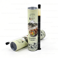 Recyclable Custo Size Food Grade Container Sushi Push Pop Packaging Pop Up Sushi Roll