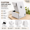 Eco-friendly Hot Sale Custom Paper Box Factory Airplane Box Wholesale for Shipping Mailing Poster