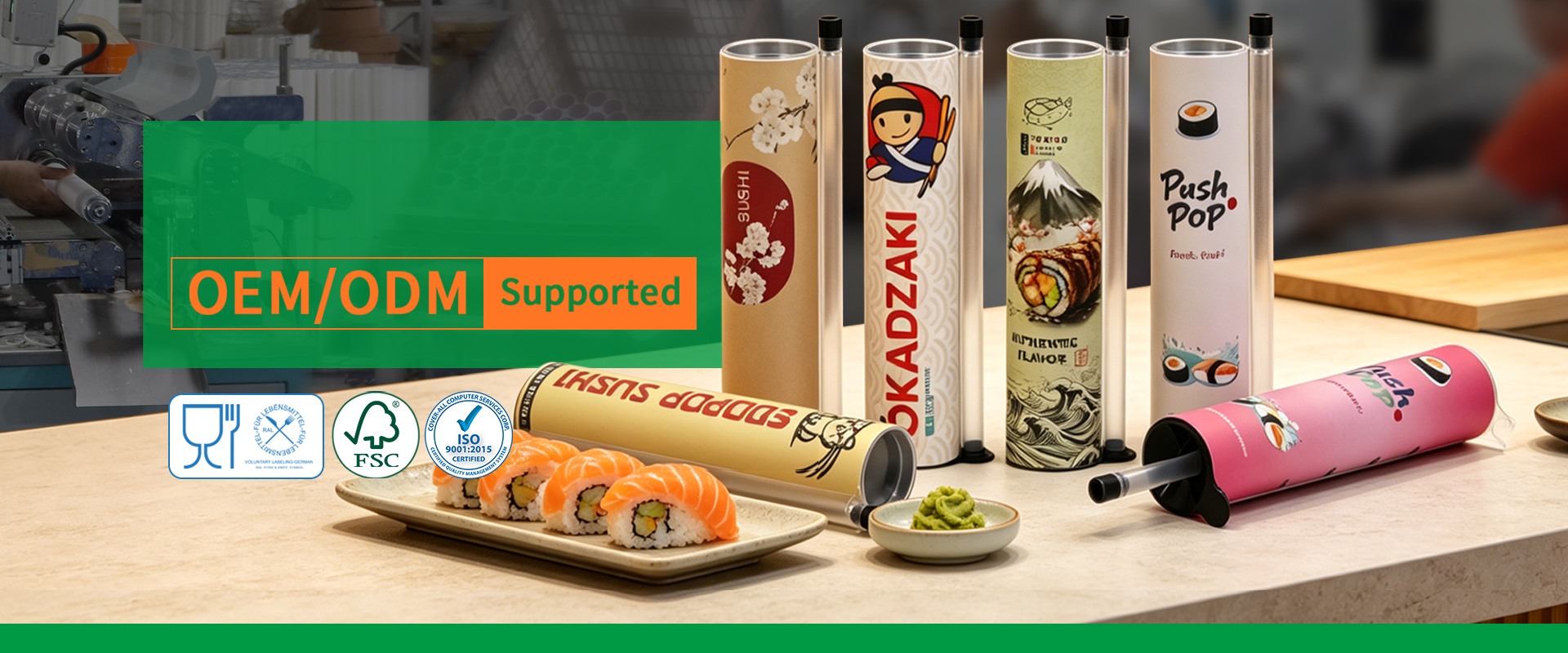 Eco-friendly tube packaging