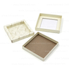 Custom Auto Lock Bottom Boxes Biodegradable Square Foldable Cardboard Box for Gift Jewelry Box