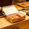 Eco-friendly Sushi Push Pop Tube Packaging Food Grade Box for Take Away Sushi Container Paper Gift Box Factory