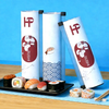 Sushi Pop Up Packaging Tube Manufacturer Sustainable Push Up Paper Tubes for Food