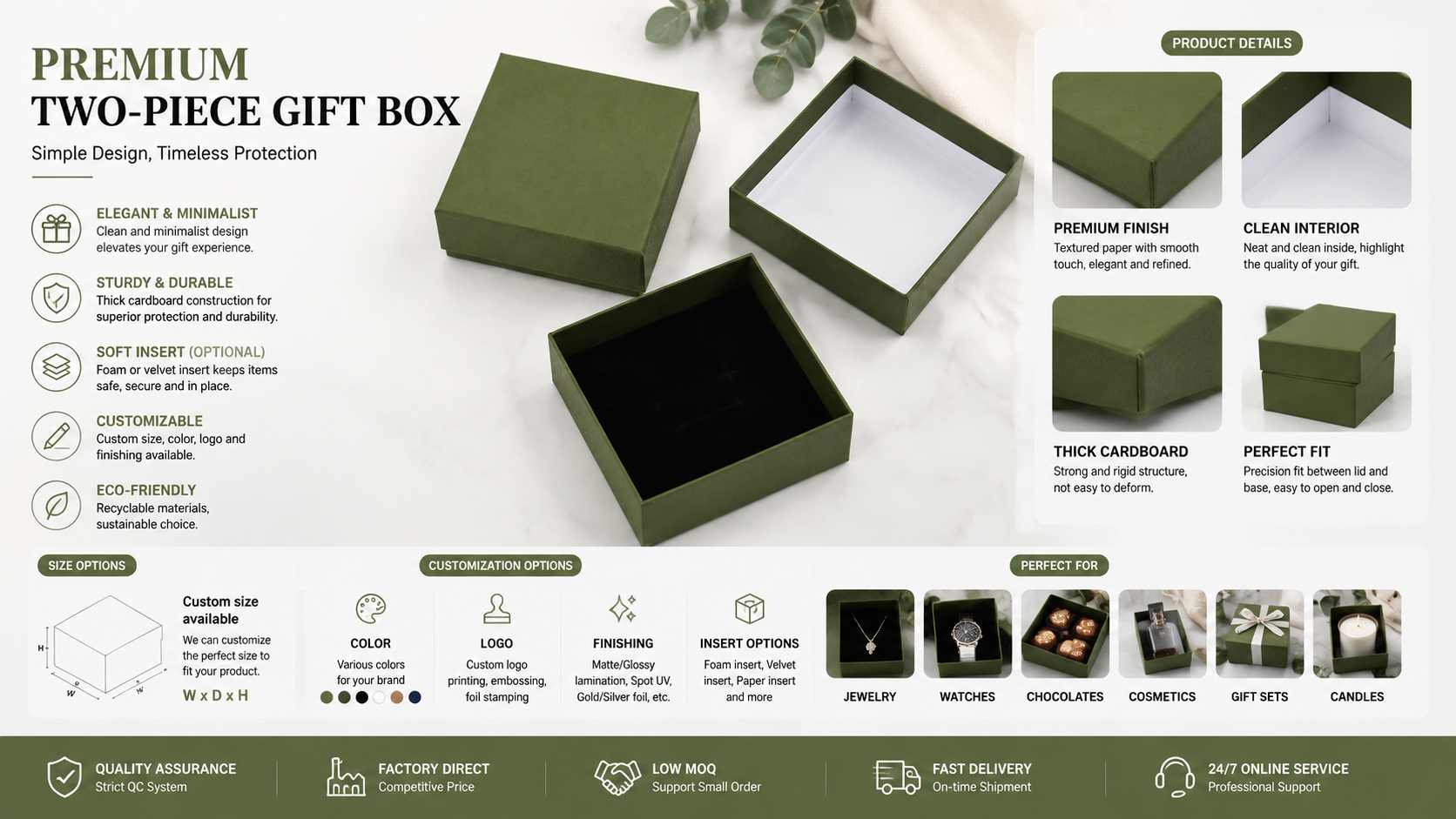 heaven and earth box customized