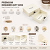 biodegradable christmas gift boxes drawings luxury drawer box packaging for gift perfume candle