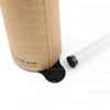 Eco Friendly Sushi Packaging Kraft Paper Push Up Tubes Sushi Pop Up Packaging Tube for Takeaway 